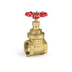 Brass gate valve pn16, bs5154, non-risingstem, threaded ends