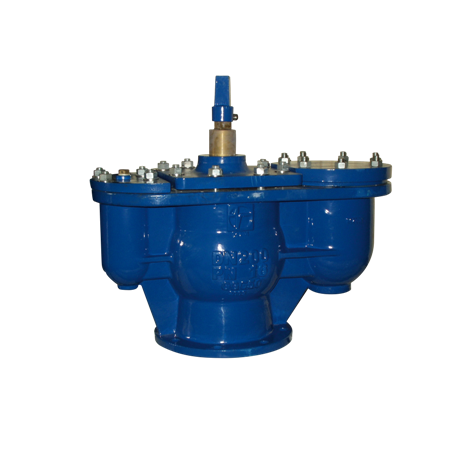 automatic air valves, with double orifice and integrated valve, pn 25 - valveit