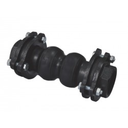 twin sphere rubber flexible connector - valveit