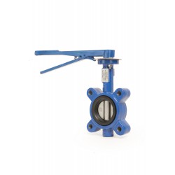 Lug type butterfly valve dn 100 pn16 flanged