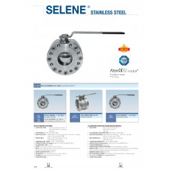 Selene stainless steel ball valve full bore
