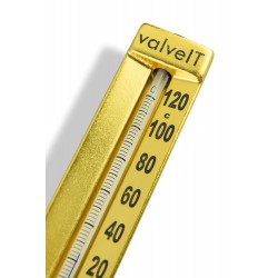 Stem thermometer 0 to 120 deg c
