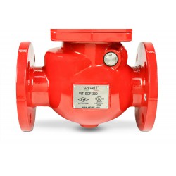 Ductile iron swing check valve flanged ul/fm