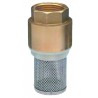 Brass foot valve  pn 16