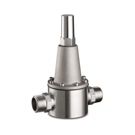 Pressure relief/sustaining valvein stainless steel, pn25