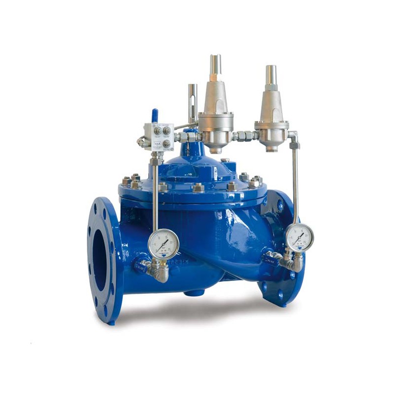 Downstream pressure reducing and upstream pressure sustaining valve, pn2