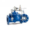 Flow automatic control valve with solenoid control, pn16