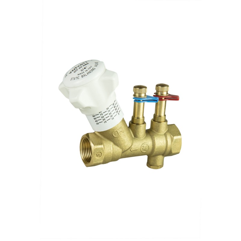 brass balancing valve pn 25 - valveit