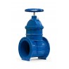 Soft seated gate valves in ductile iron, oval body pn 10 and 16