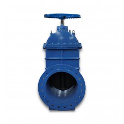 Soft seated gate valves in ductile iron, oval body pn 10 and 16