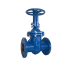 Metal seated cast iron oval body gate valves outside screw and yoke pn10