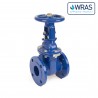 Wras approved, gate valve, rising stem, PN 25