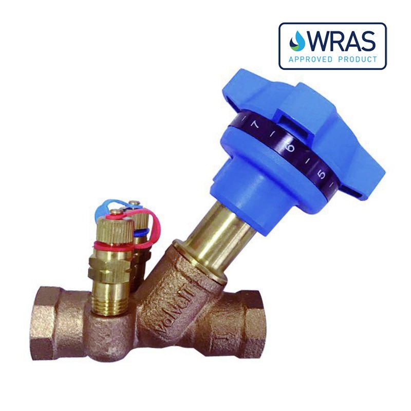 Wras dzr bronze balancing valve, pn 25 rated