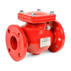 Ductile iron swing check valve, flanged type, 300 psi,