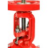 Ductile iron gate valve, os&y rising stem, 300 psi