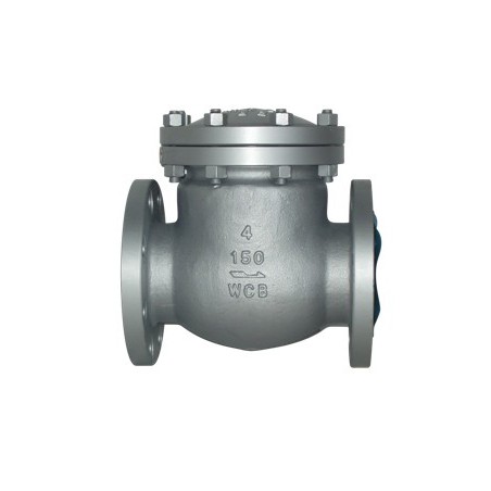 Ansi class 150 cast steel swing check valves flanged rf