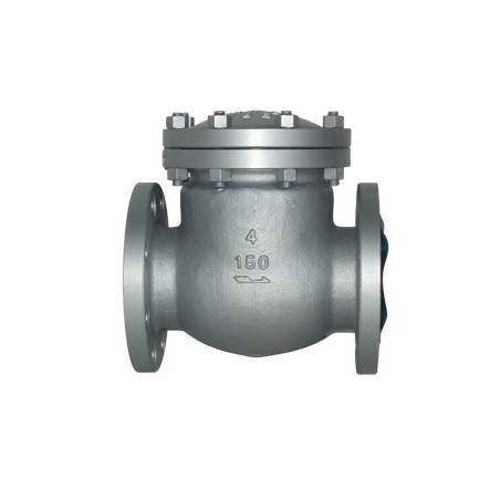 Ansi class 150 stainless steel swing check valves flanged rf